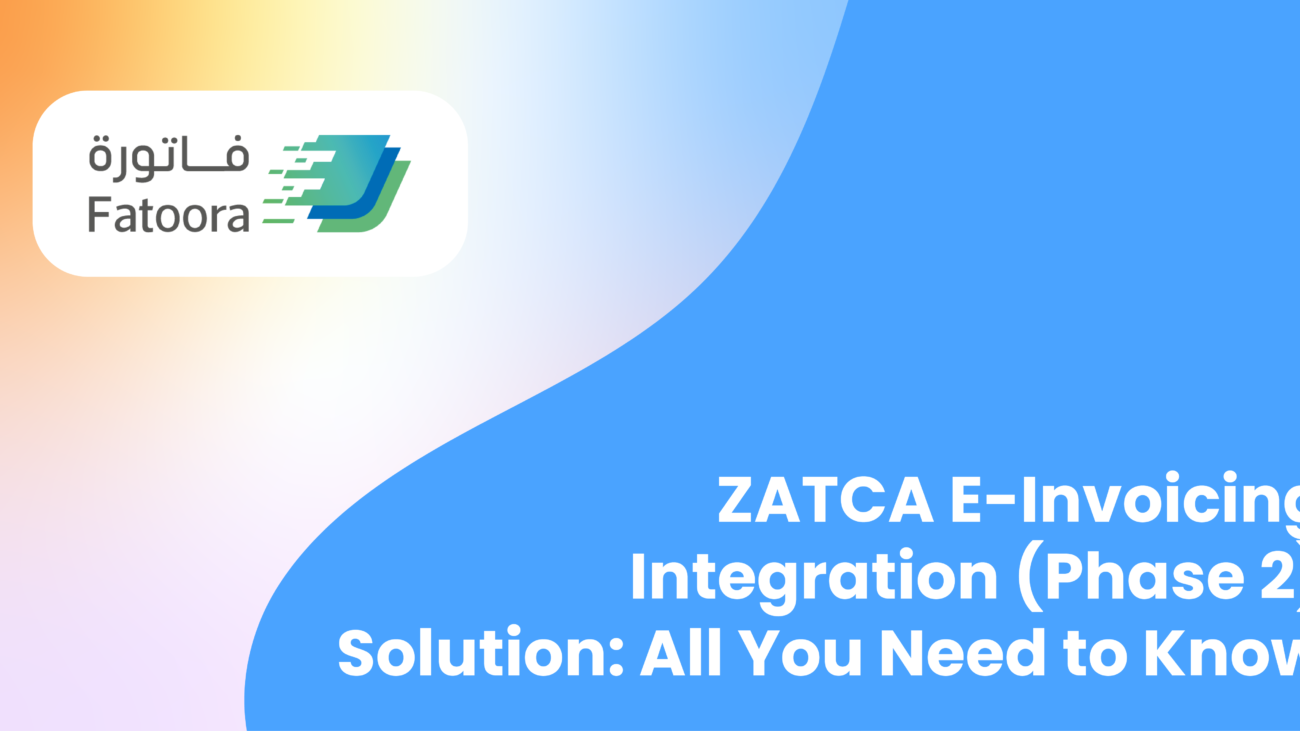 ZATCA E-Invoicing Integration 1