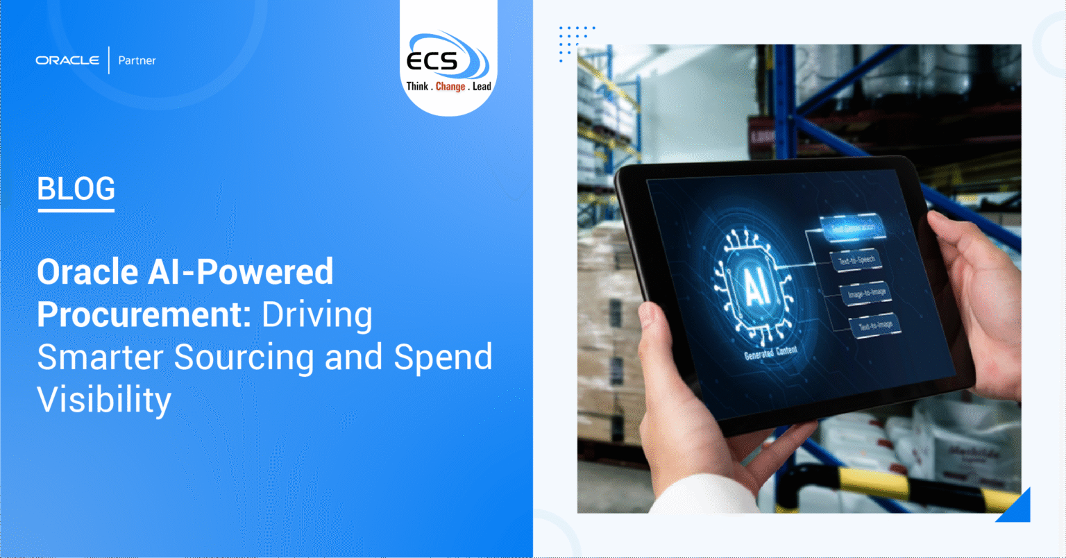 Oracle AI-Powered Procurement Driving Smarter Sourcing and Spend Visibility